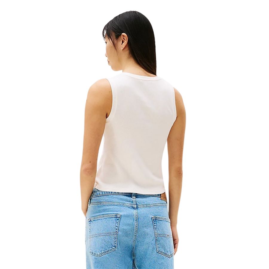 Canotta slim fit con logo da donna Tommy Jeans | DW0DW21369YBH